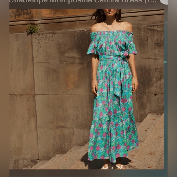 Guadalupe Dresses & Skirts - Guadalupe OS Off-Shoulder Maxi Dress